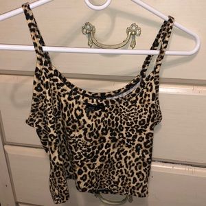 Cheetah print top